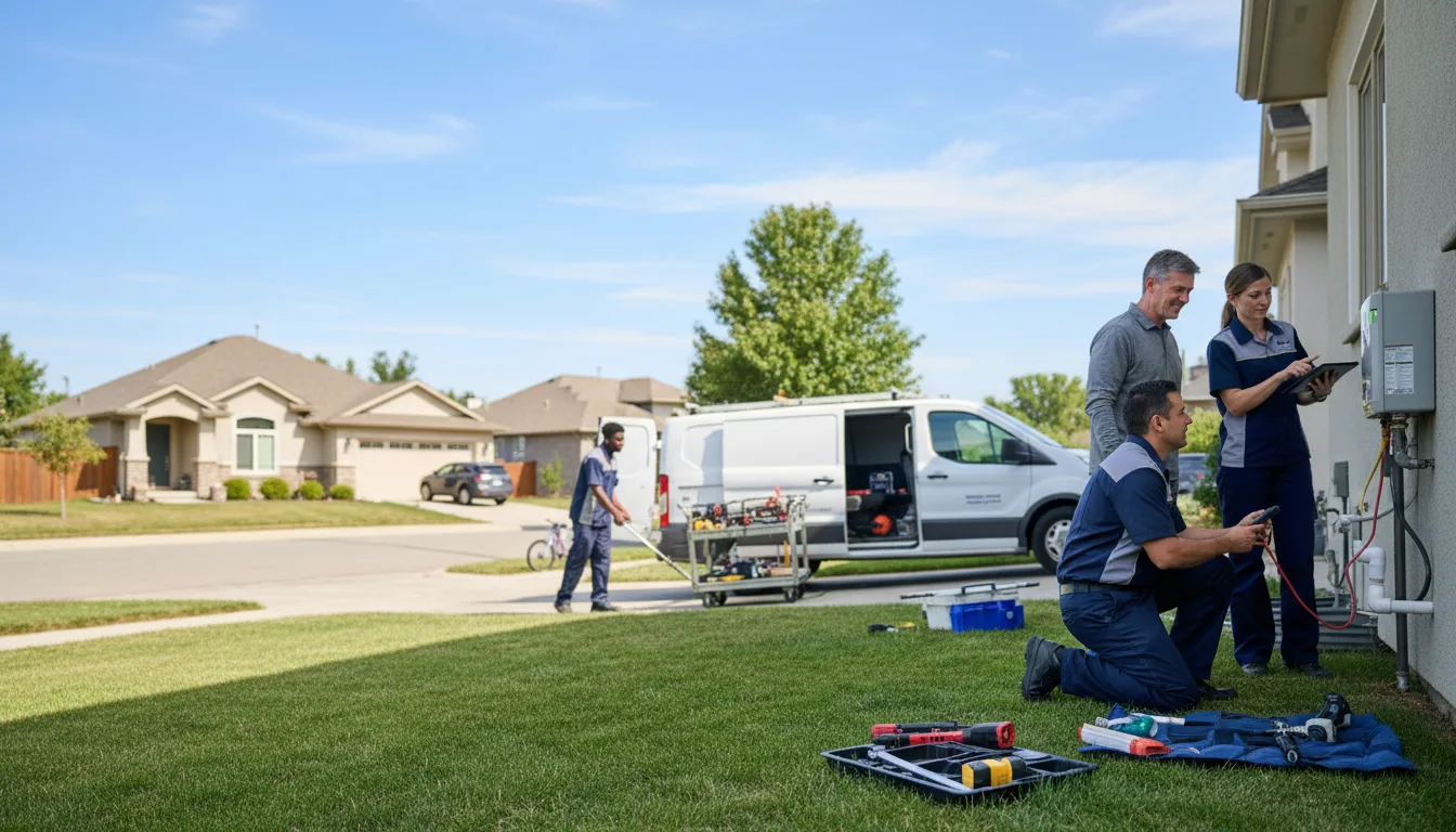 Tankless water heater service in Hardy, NE